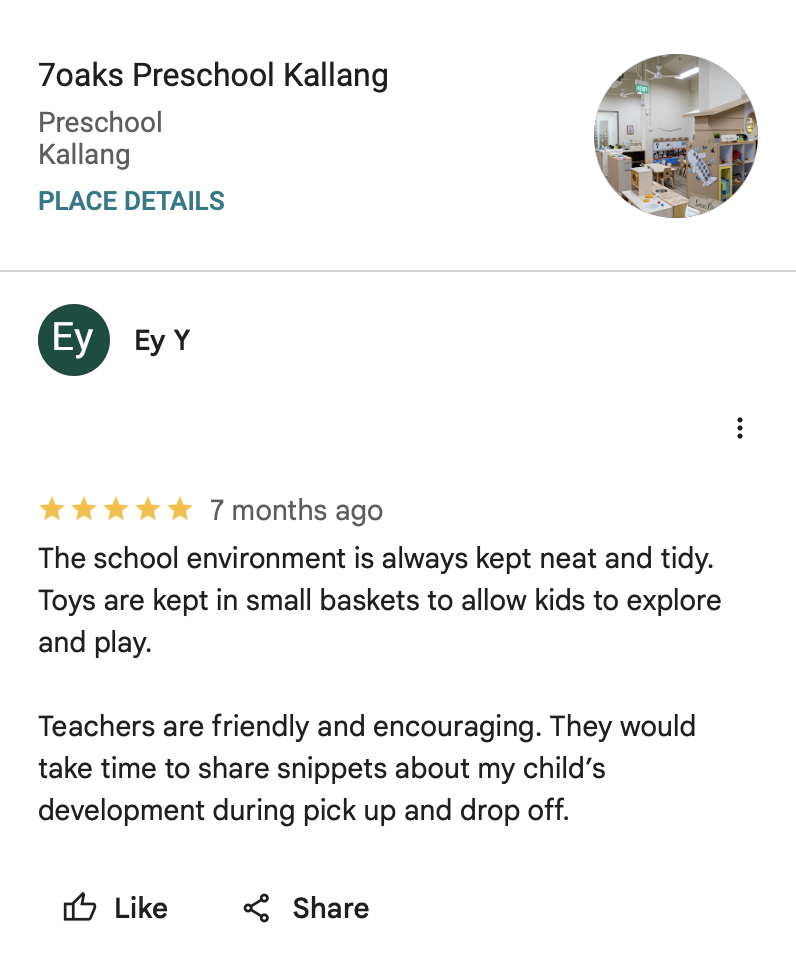 03. 7oaks Preschool-Blk 115A Jalan Ayer (Kallang)