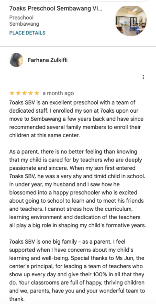 04. 7oaks Preschool-Blk 316 Sembawang Vista