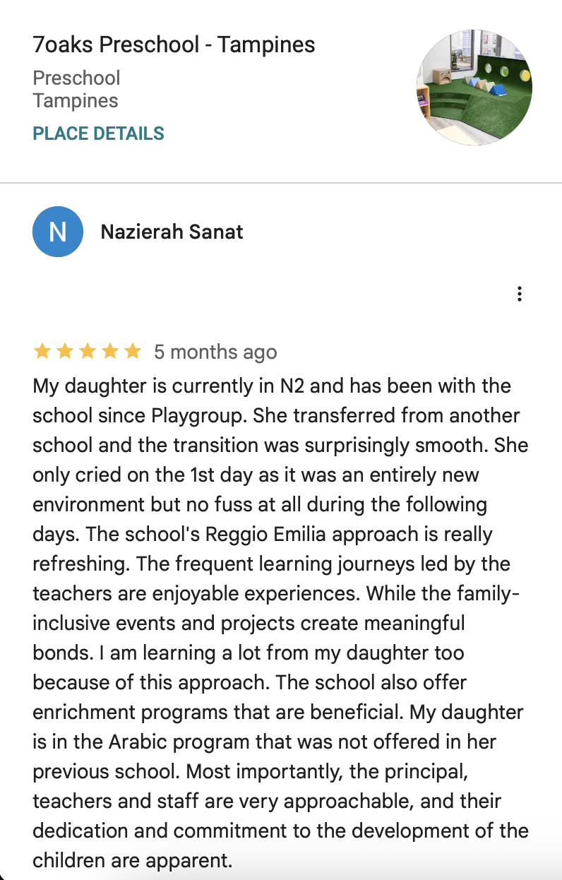 05. 7oaks Preschool-Blk 265 Tampines St. 21